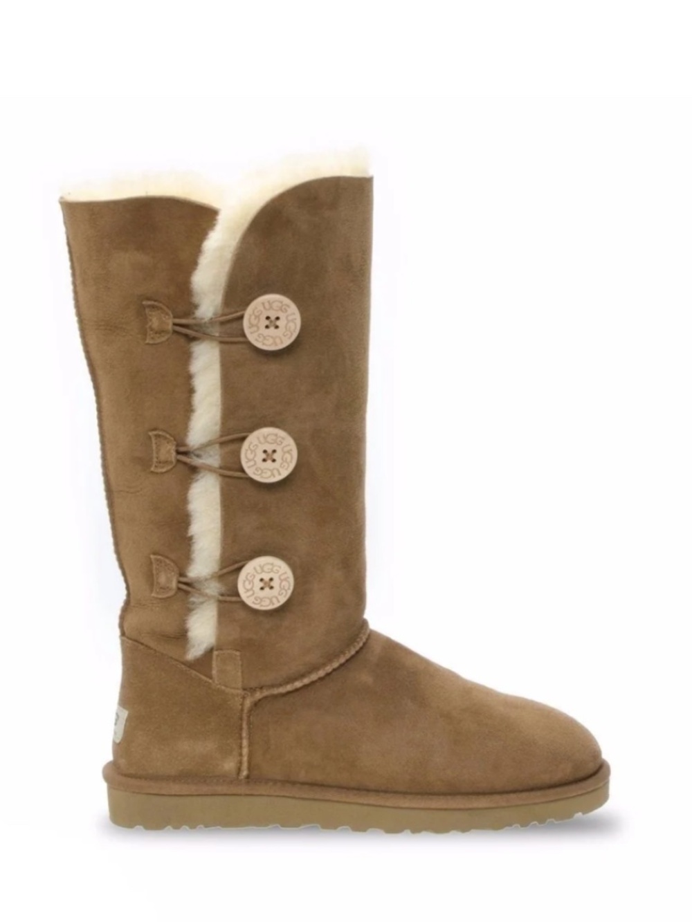 UGG Bailey Button Triplett Boots in Chesnut